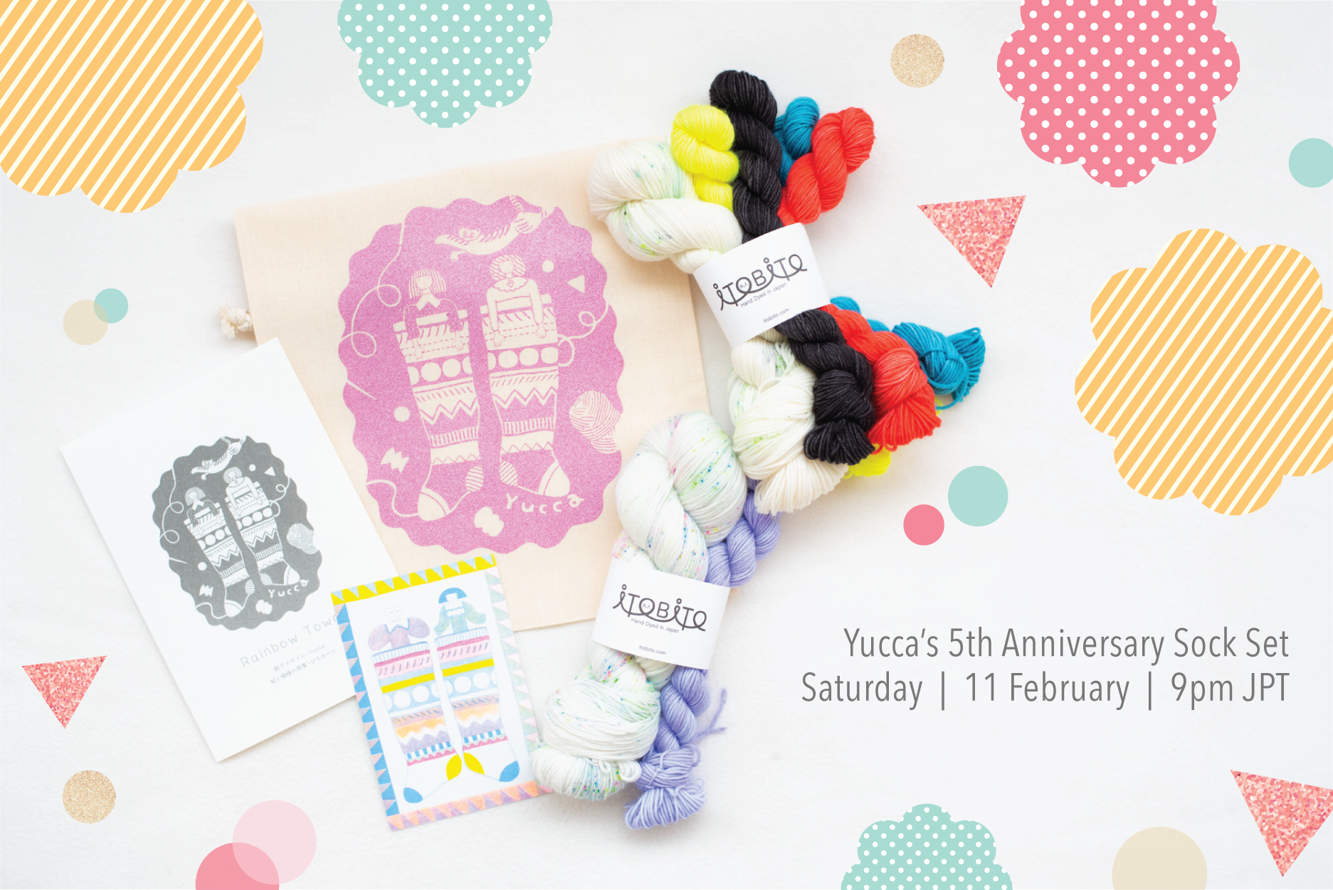 Yucca's 5th Anniversary ソックセット