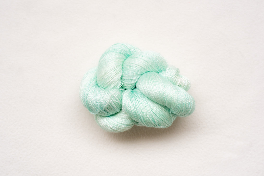 Sea Glass Silky Merino Lace